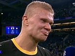 'Angry' Erling Haaland playfully scolds Man City's £85.7m teenage 'gem' Ayyoub Bouaddi for failing to pass to him