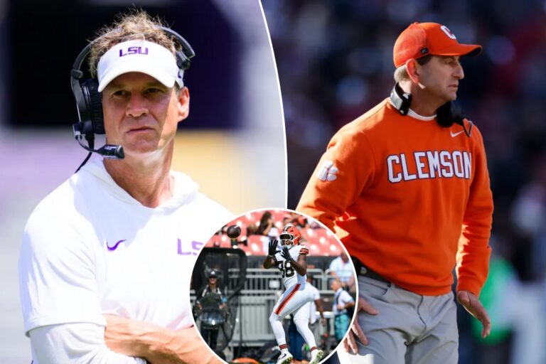 Clemson warns LSU about ‘contractual obligations’ ahead of marquee clash as eligibility drama boils