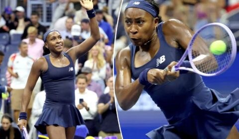 Coco Gauff makes it look easy in nearly perfect first-round US Open win