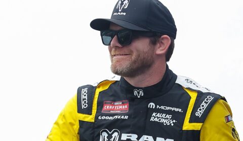 Conor Daly earns career-best NASCAR Truck finish in chaotic Kansas race