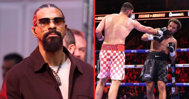 David Haye sums up Moses Itauma's chances of becoming world champion after watching Hrgovic loss