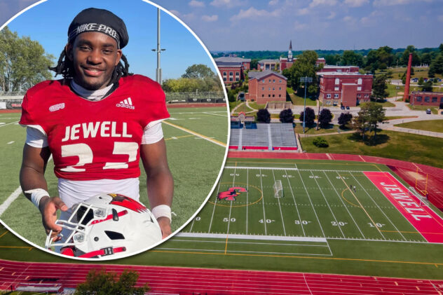 Division II school reveals update on 20-year-old football star who died after collapsing on field