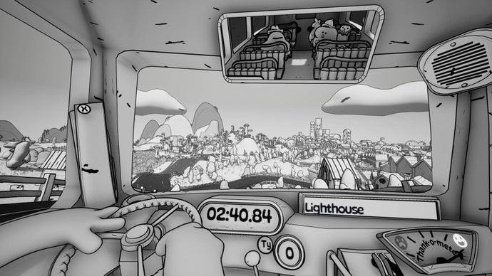 Double Fine's first game since leaving Xbox is a comedy bus-driving sim called Thank You Bus Driver