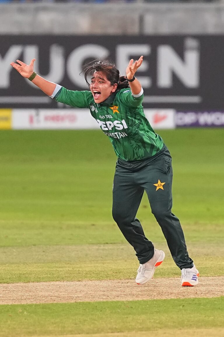 Fatima Sana penalised for send-off to Shafali Verma