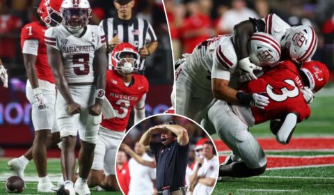 Greg Schiano blindsided by Rutgers’ brutal upset loss to UMass: ‘Never saw it coming’