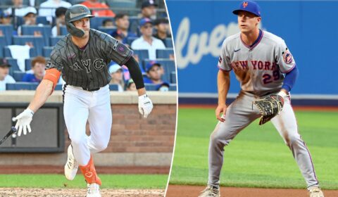 Jared Young has been a find for the Mets — where does he fit in the first-base plans?