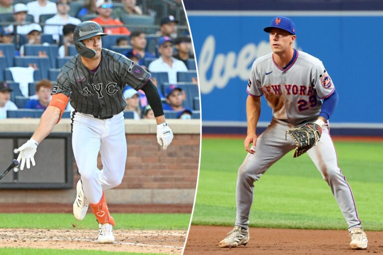 Jared Young has been a find for the Mets — where does he fit in the first-base plans?