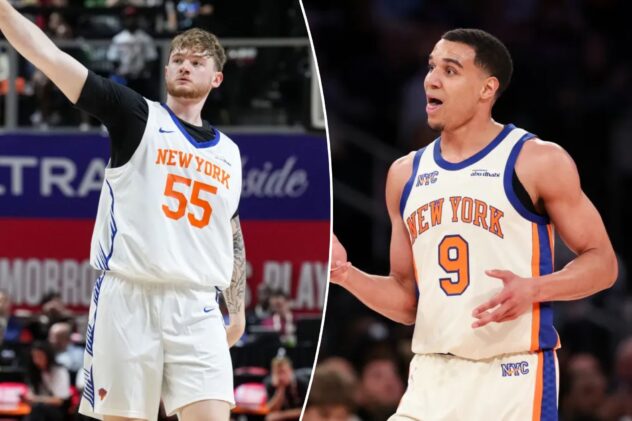 Knicks sign familiar names to round out training camp roster
