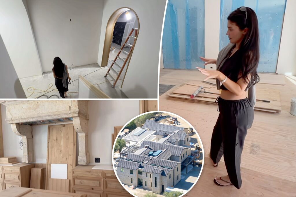 Kylie Jenner gives tour of ‘dream house’ in the making 6 years after buying $15M property