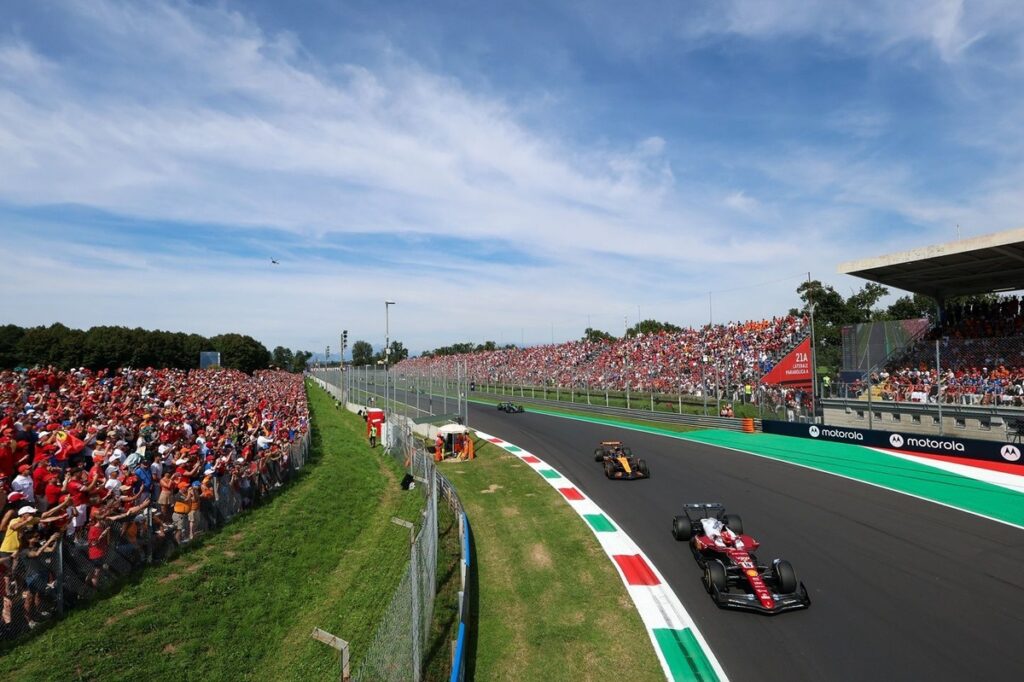 Lightning McQueen debuts as F1 track vehicle at Italian GP