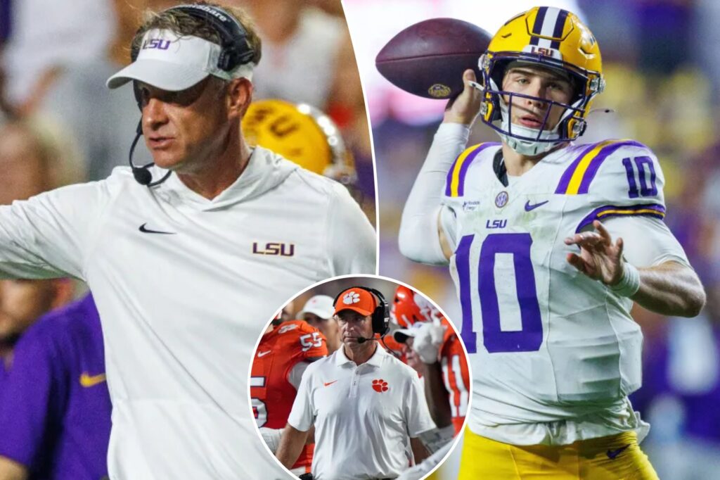 LSU destroys Clemson in Lane Kiffin’s debut: ‘Imagine if we had pro players’