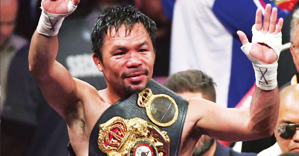 Manny Pacquiao targeting unbeaten American star for fight this year