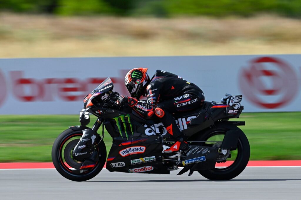 MotoGP Aragon GP: Marco Bezzecchi pips Marquez brothers in Practice