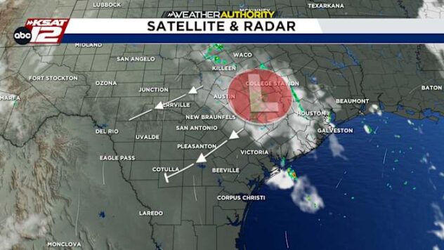Not as hot today thanks to clouds, chance of a shower