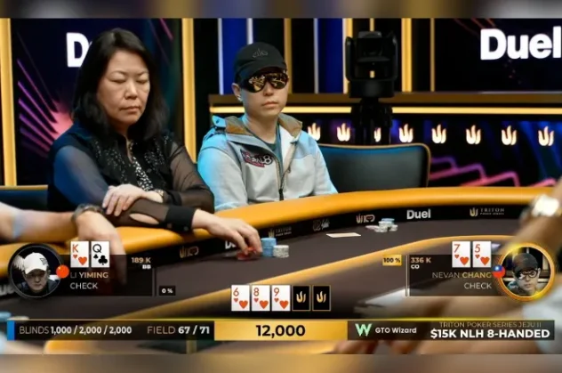 Poker Player Flops Straight Flush to Kick Off Triton Jeju II
