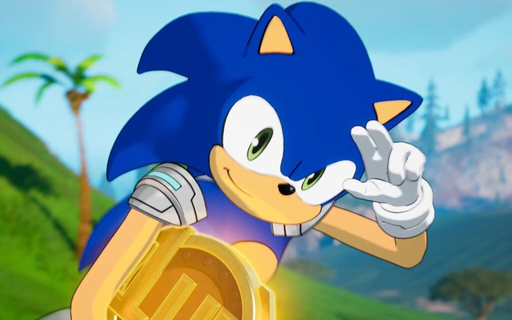 Random: Sonic Is An Android In Fortnite Because The Real Sonic "Will Never Hold A Gun"