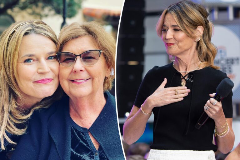 Savannah Guthrie makes rare comment about mom Nancy on ‘Today’ show 7 months into disappearance