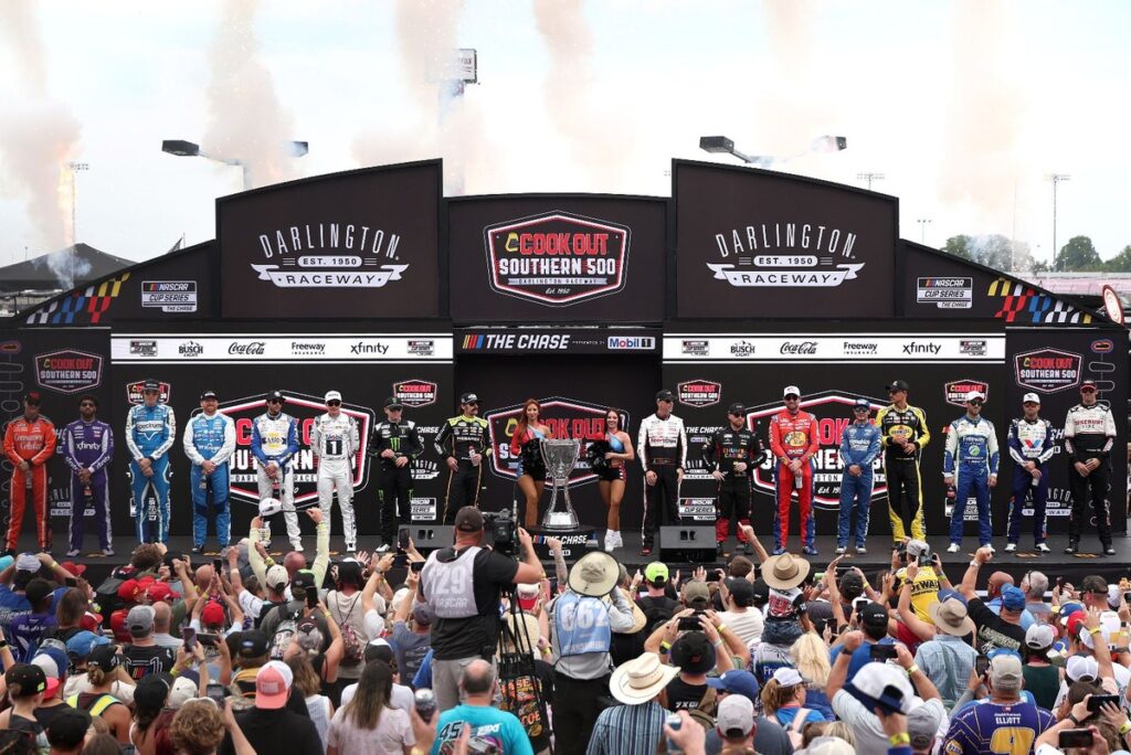 Southern 500 turns early NASCAR Chase into a dogfight