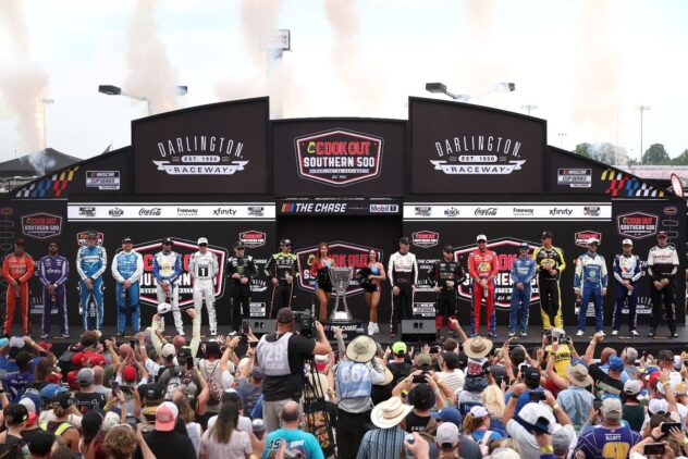 Southern 500 turns early NASCAR Chase into a dogfight
