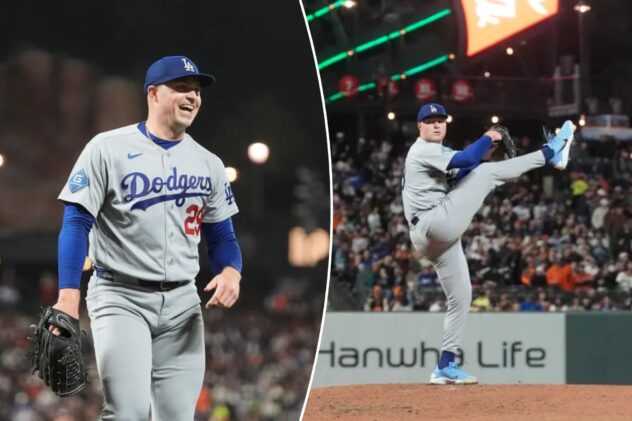 Tarik Skubal ‘not really satisfied’ yet despite dominating Giants in Dodgers’ playoff tune-up