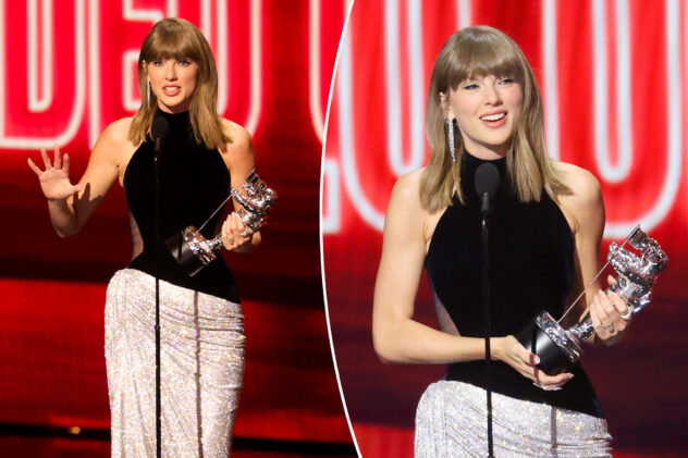 Taylor Swift wins Video of the Year at 2026 VMAs