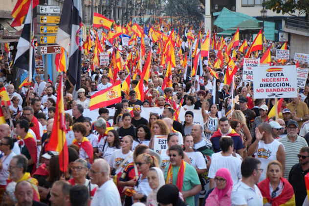 Tens of thousands in Spain protest Ceuta border crisis