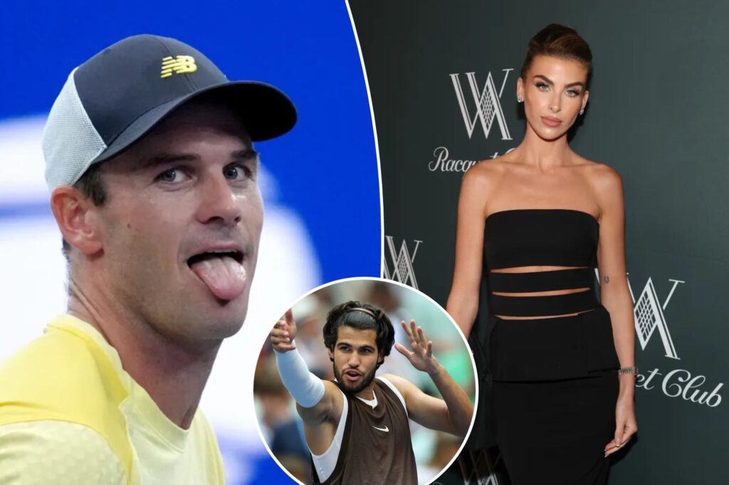 Tommy Paul has 1-word reaction to wife Paige’s US Open crop top look before Alcaraz clash
