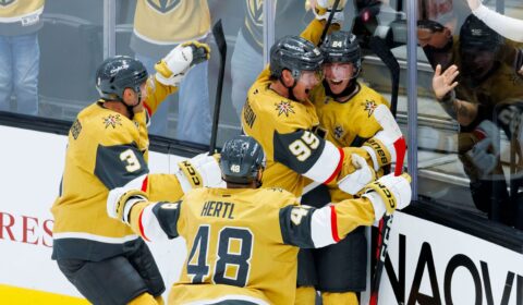 TST Images: Vegas Golden Knights defeat Chicago Blackhawks, 5-2, in Season Opener