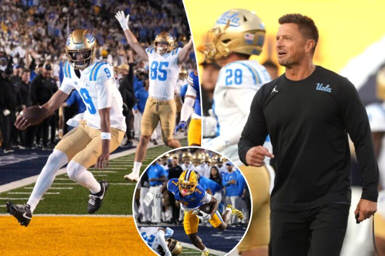 UCLA shows resolve in beating Cal in coach Bob Chesney’s debut