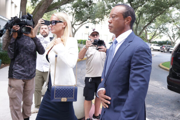 Vanessa Trump stands by Tiger Woods at DUI hearing as couple makes rare joint appearance