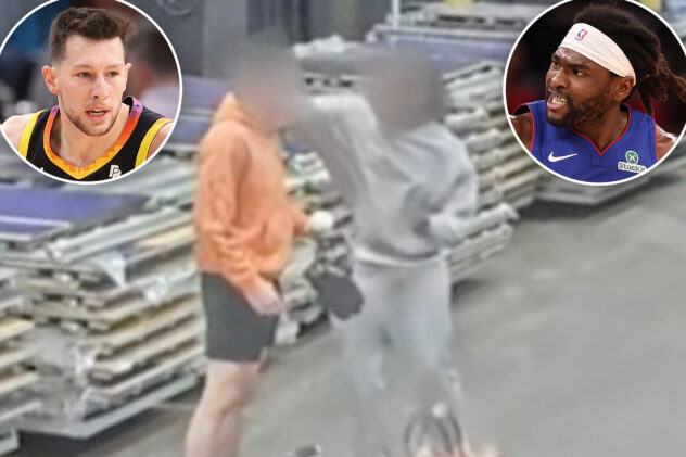 Video emerges of Isaiah Stewart punching new Knick Drew Eubanks before 2024 arrest