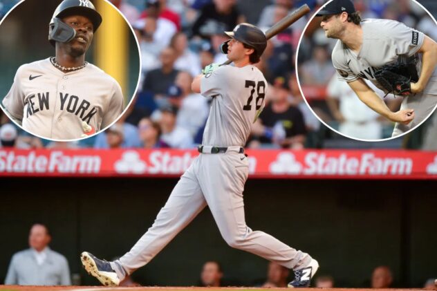 Yankees rebound from ugly loss with balanced attack in win over Angels