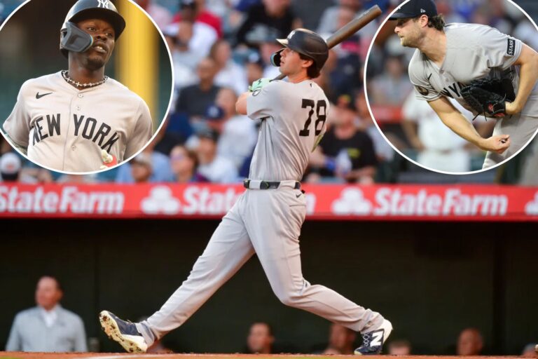 Yankees rebound from ugly loss with balanced attack in win over Angels