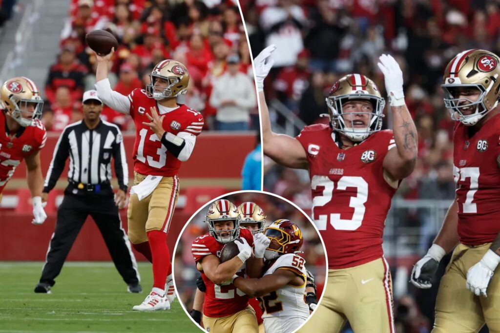 49ers report card after narrow escape against Commanders on MNF
