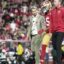 49ers WR Mike Evans exits after aggravating Achilles injury