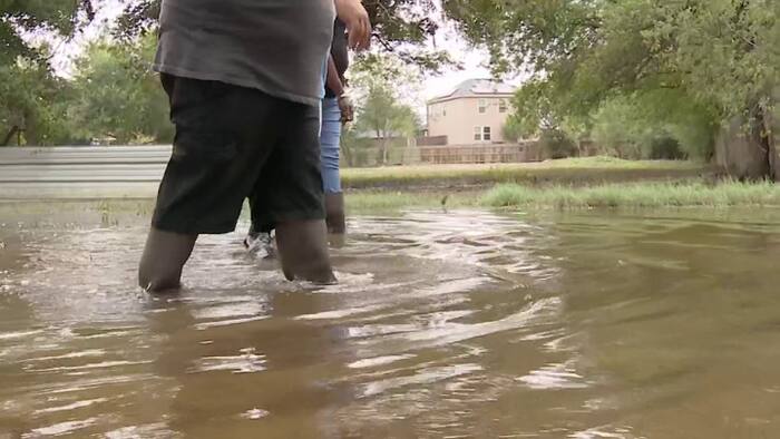 ‘A big wave’: Flooding persists near South Side homes, despite pleas to city for better drainage