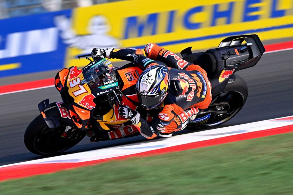 Acosta proposes new idea for monitoring tyre pressure in MotoGP