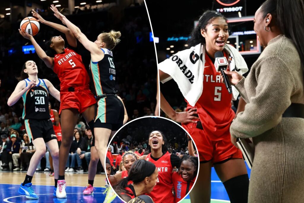 Angel Reese says she ‘manifested’ her first WNBA Finals appearance after knocking off Liberty