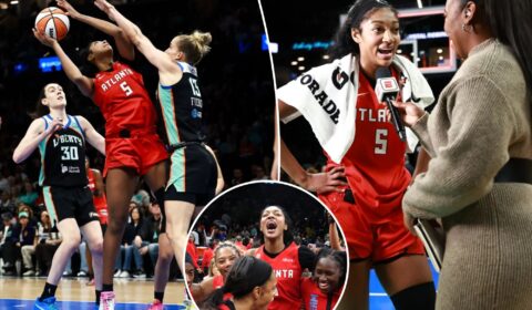Angel Reese says she ‘manifested’ her first WNBA Finals appearance after knocking off Liberty
