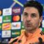 Arsenal criticism comes from very small minority - Arteta