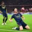Arsenal’s Declan Rice strikes late to deny Bayern Munich after Harry Kane penalty