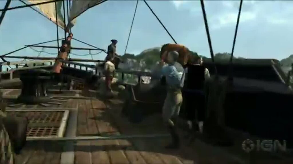 Assassin's Creed 3 - Naval Warfare Gameplay - E3 2012