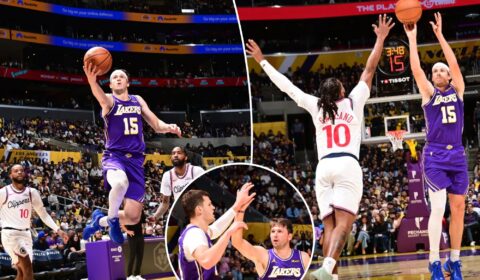 Austin Reaves ignites Lakers as Luka Doncic labors in Battle of LA win over Clippers