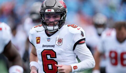 Baker Mayfield is back for the Bucs against the Panthers, but his return is complicated by two big problems