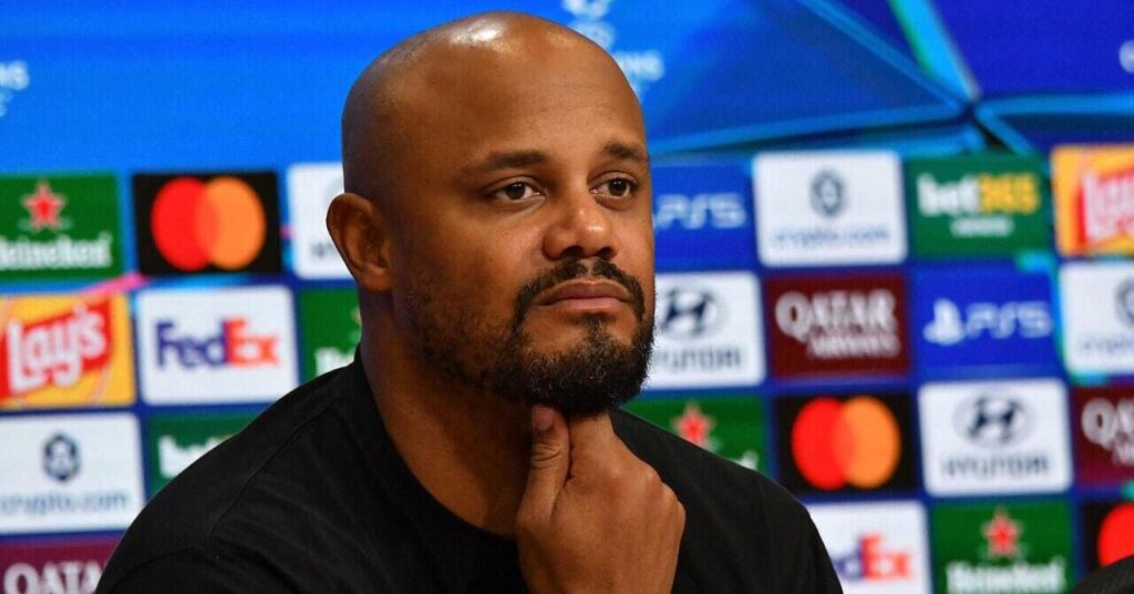 Bayern coach gives Vincent Kompany update: ‘He’s very calm’