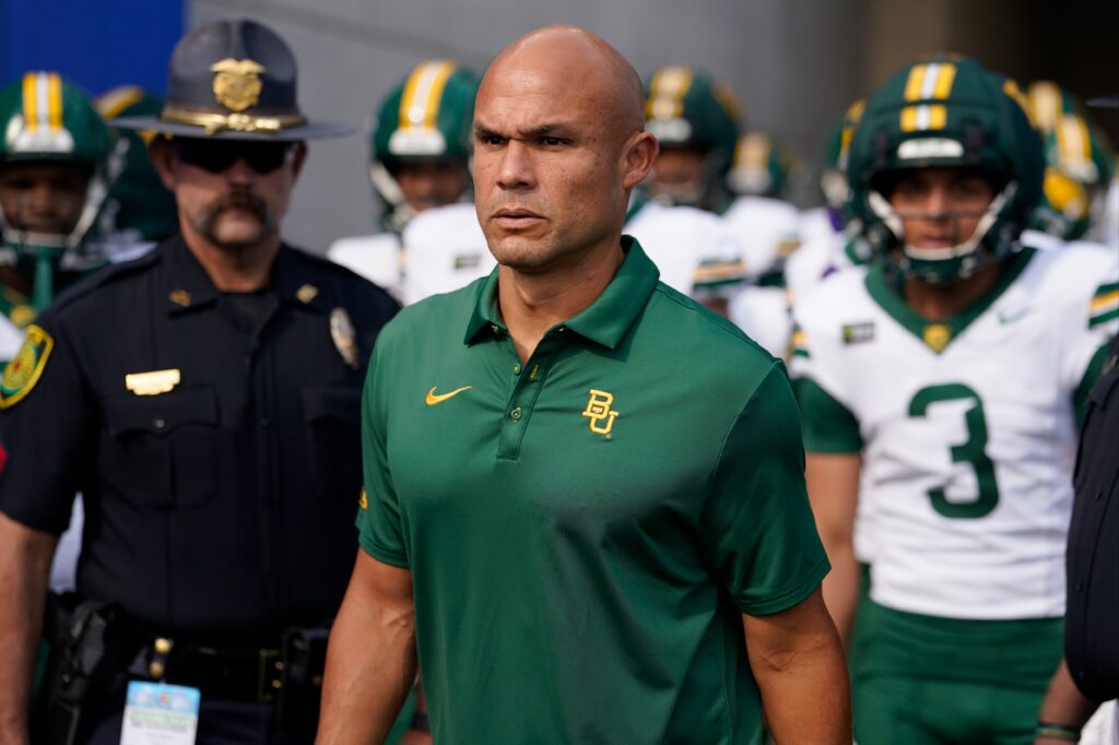 Baylor fires football coach Dave Aranda after brutal loss to Kansas