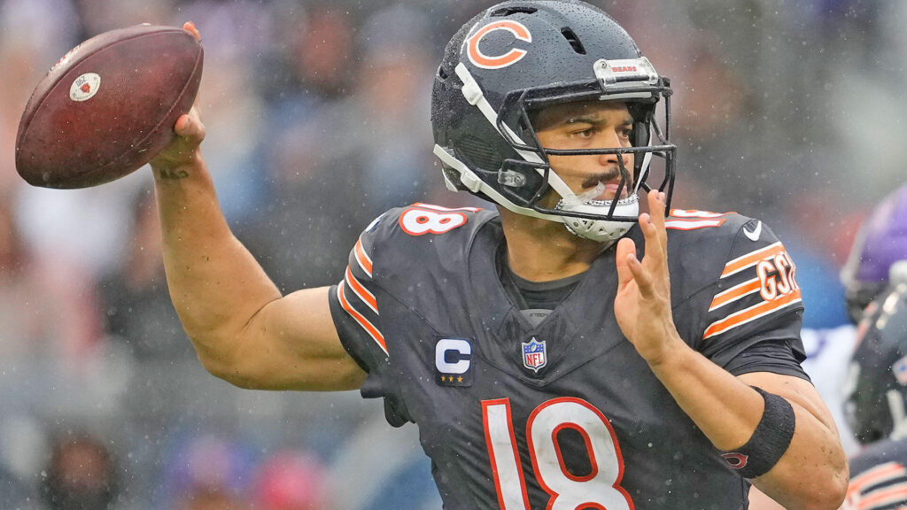 Bears expected to start Caleb Williams vs. Falcons, per report