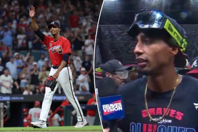 Braves journeyman hero Ray Kerr keeps dropping f-bombs in wild scene after Game 3 heroics