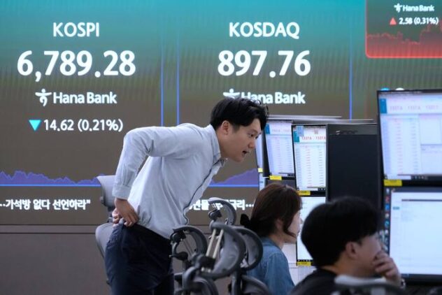Brent crude jumps over 4% as Middle East tensions flare, while share prices retreat