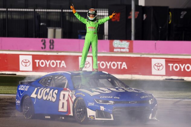 Brexton Busch drives NASCAR Cup RCR No. 8 in touching tribute to father Kyle